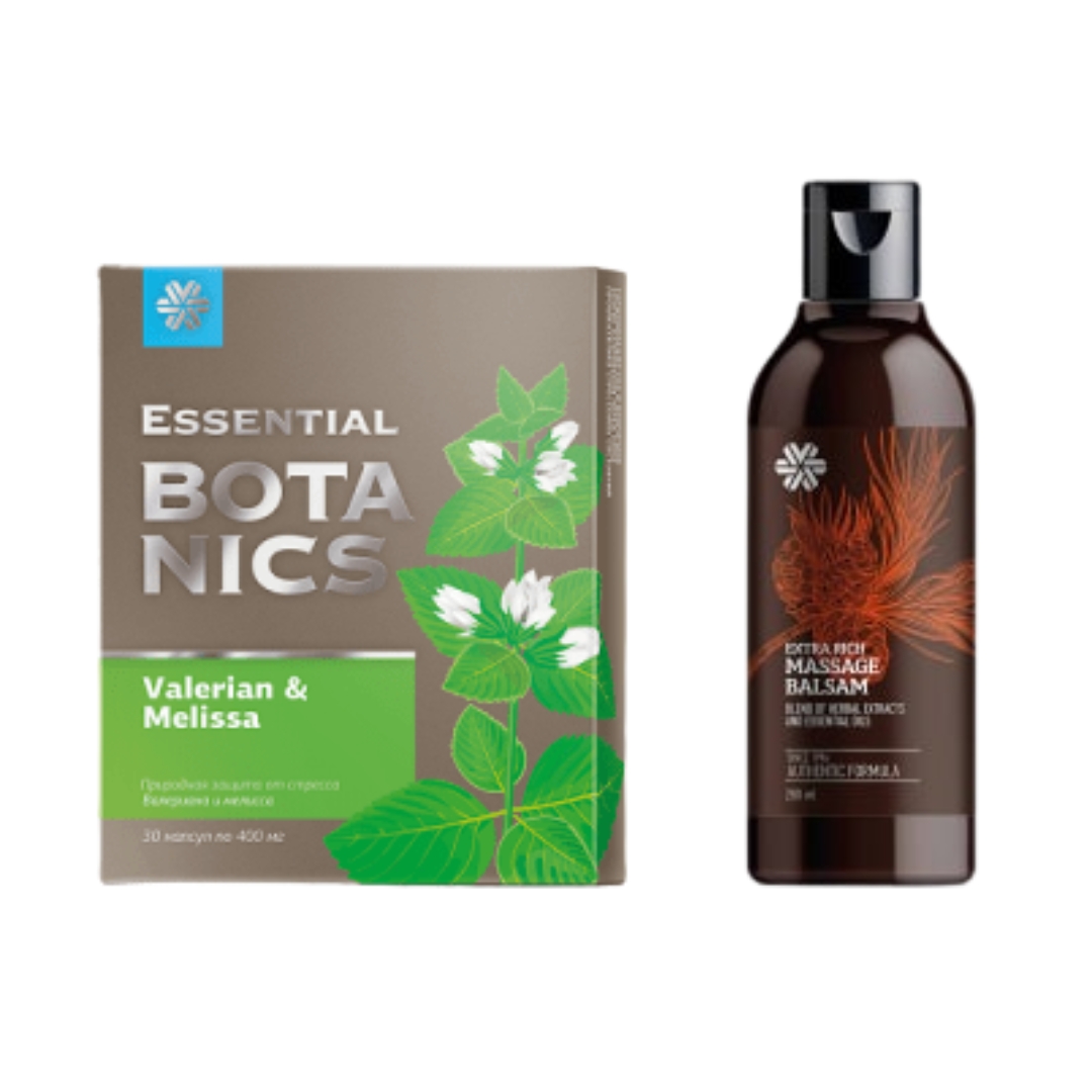 Екстра богат балзам за масажа + Валеријан и Мелиса